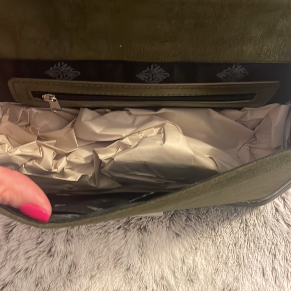 NWT Steve Madden army green purse - Picture 2 of 6